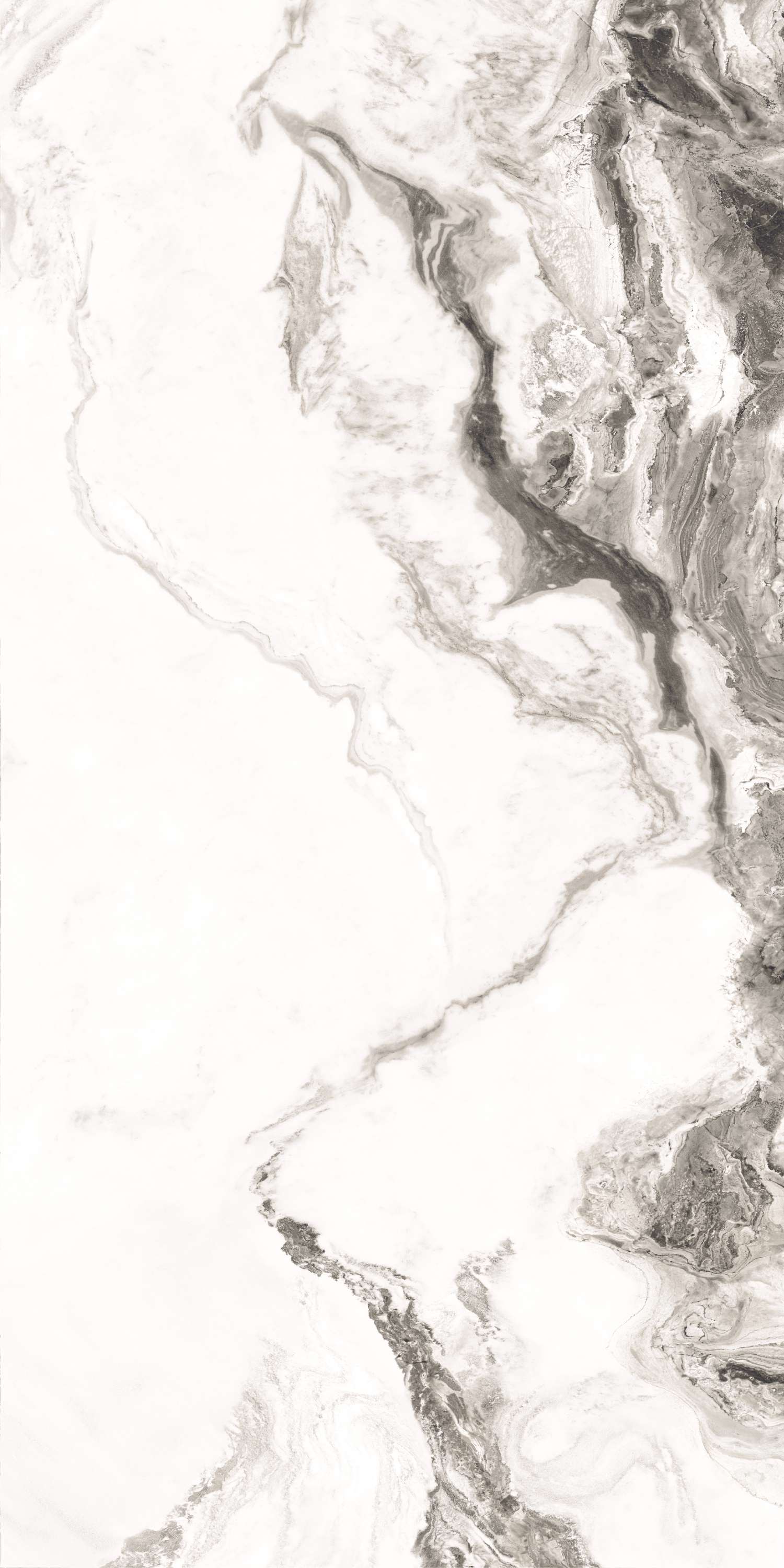 Превью 3 Керамогранит COLONIAL DARK GREY (SILVER GLOSSY CARVING)