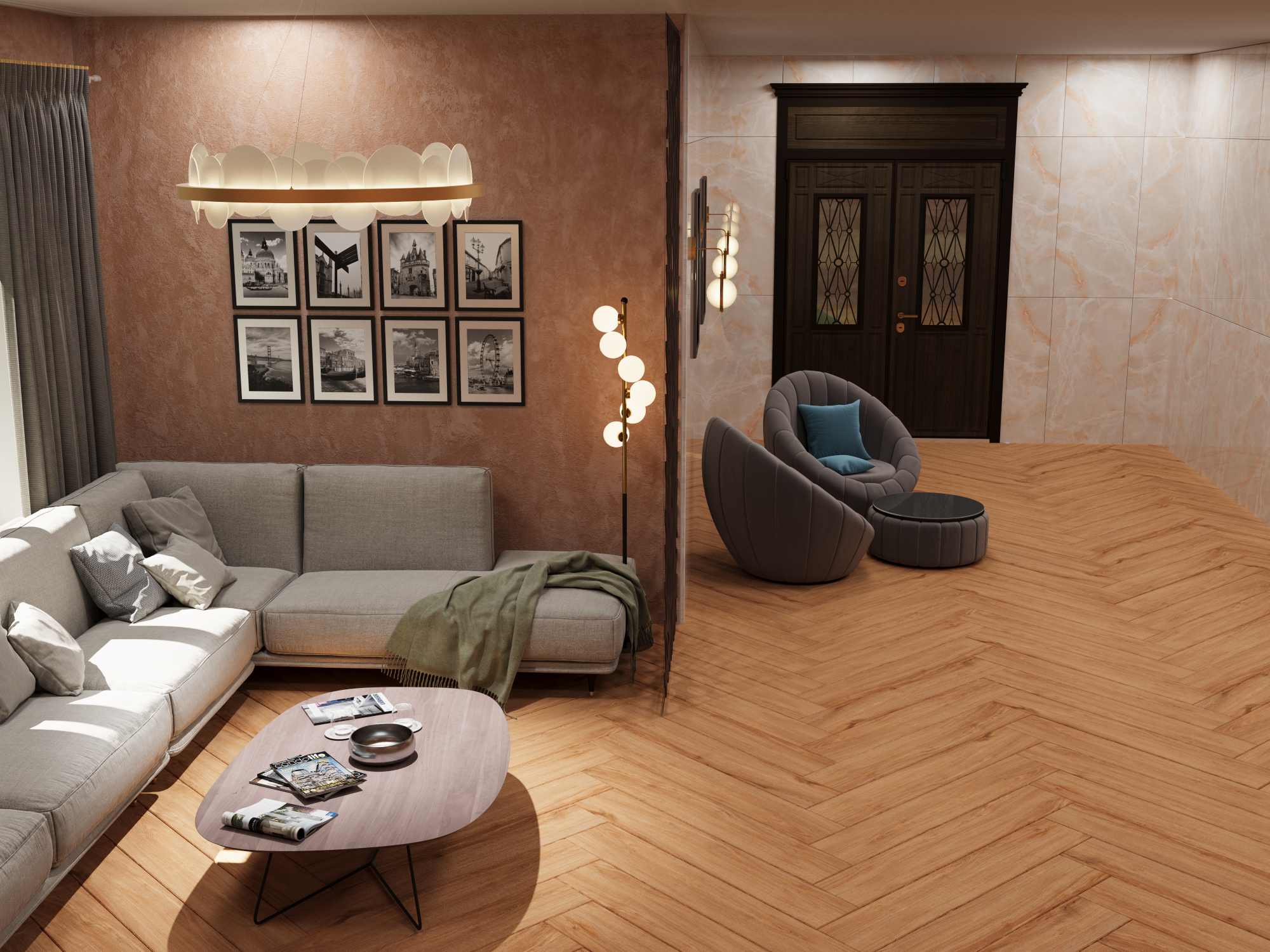 Керамогранит Балау / Balau