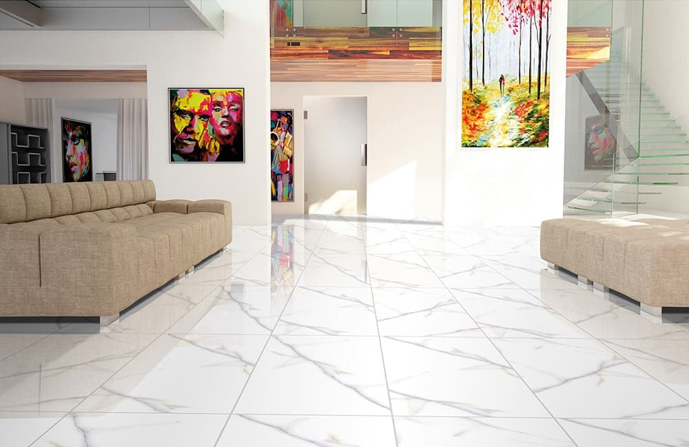 Керамогранит Сильвер Вайт / Silver White