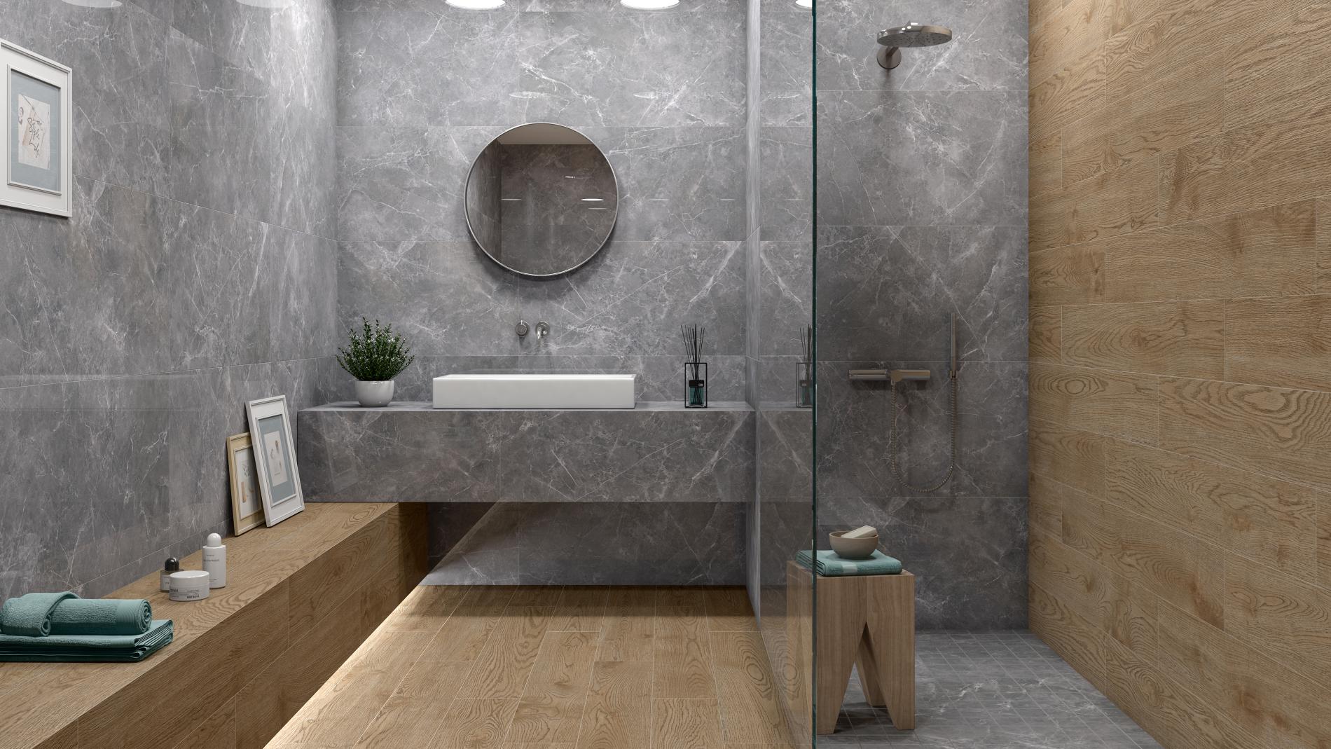 Керамогранит «под дерево»  лучшие сочетания.