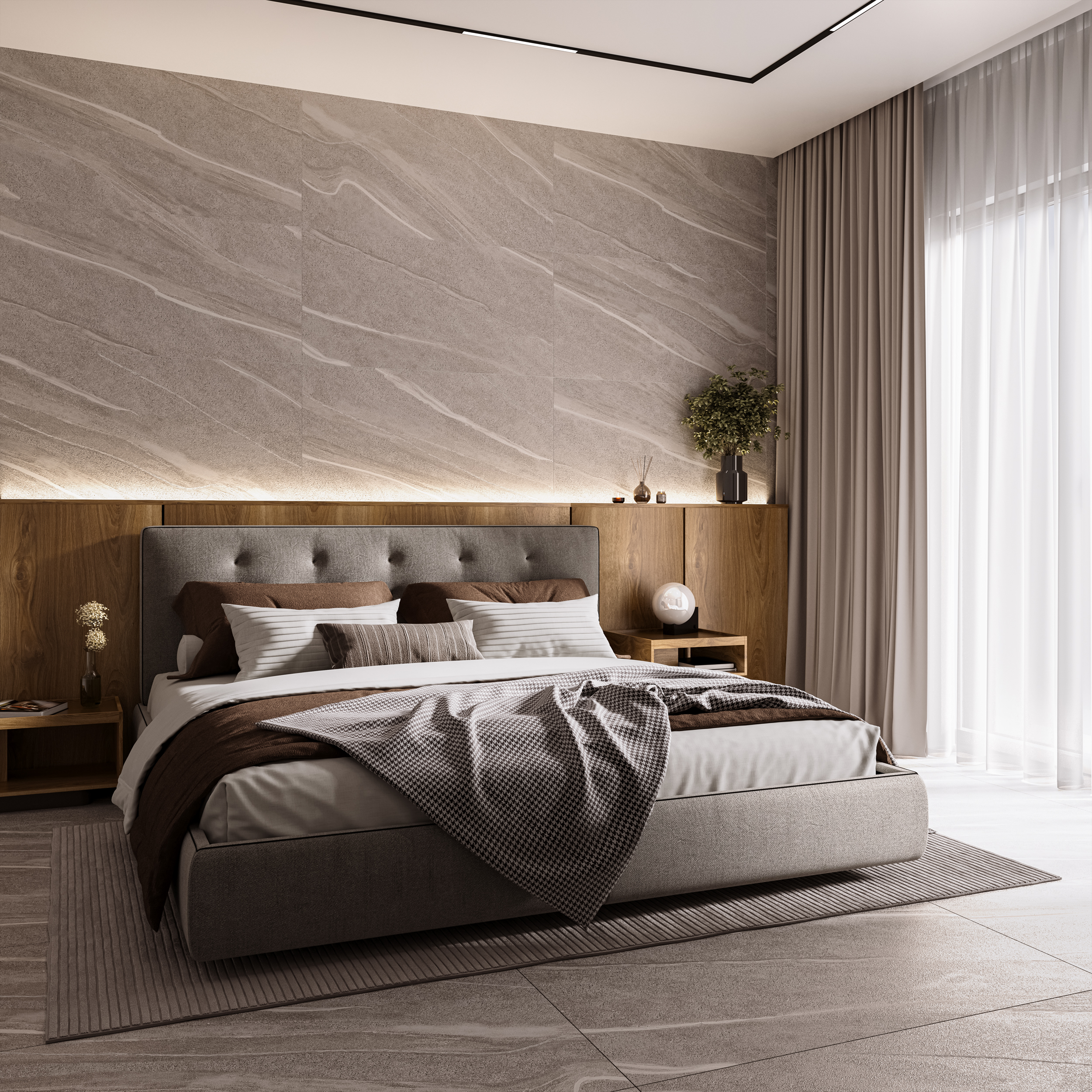 Идеи для создания стильного интерьера с керамогранитом BELLEZA. Часть 2